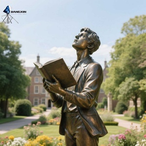 Estatuas de bronce barroco de primera calidad: figuras europeas clásicas para vestíbulos de hoteles y jardines de castillos - Product Image 2