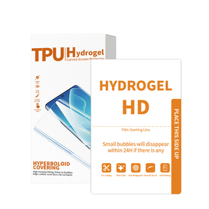 ฟิล์มกันรอยไฮโดรเจล TPU ซ่อมแซมตัวเองได้ สำหรับ <span class=keywords><strong>iPhone</strong></span> 17 Pro Max ป้องกันเต็มจอ ความคมชัดระดับ HD - Product Image 3
