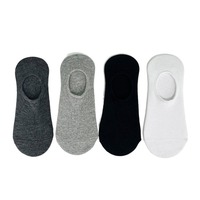 Chaussettes courtes invisibles, chaussettes bateau et chaussettes basses discrètes, chaussettes antidérapantes en coton pour femmes, usage décontracté estival