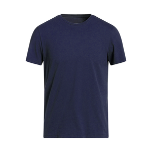 <b>Men's</b> Regular <b>Fit</b> Solid Color O-Neck Short Sleeve Cotton T-<b>Shirt</b> Casual Jersey Knitted Plain Dyed Design - Product Image 3