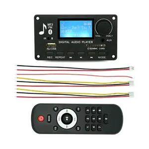 塑料面板音量旋钮记录更换文件夹蓝牙汽车MP3播放器液晶板12V MP3模块