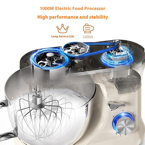 <span class=keywords><strong>Mélangeur</strong></span> Alimentaire <span class=keywords><strong>Automatique</strong></span> de Table 1000W de Haute Qualité, 5L, Multifonctionnel, pour Pâte et Œufs, Machine de Cuisine avec Bol <span class=keywords><strong>Mélangeur</strong></span> en Acier Inoxydable - Product Image 6