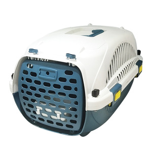 Cage de <span class=keywords><strong>transport</strong></span> pour animaux de compagnie de qualité supérieure, légère, portable, design ergonomique, structure respirante et ventilée, matériau robuste et durable - Product Image 6