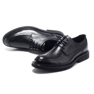 Chaussures de soirée pour hommes, nouveau style 2025, chaussures décontractées de haute qualité, en cuir de vachette, chaussures habillées pour affaires - Product Image 3