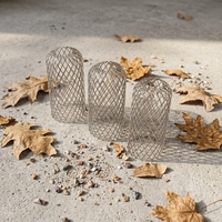 Filtre anti-étouffement en acier inoxydable 304 pour gouttière en dôme, protection de ballon de gouttière, filtre à feuilles pour tuyau de descente de toit, anti-boue et débris extérieur