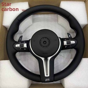 Volante Deportivo de Cuero para <span class=keywords><strong>BMW</strong></span> 320 525 F10 F30 E90 F70 E71 F31 F32 X5 X6 F01 F07 F20 F11 F22 Serie 7 Serie 4 Serie 5 - Product Image 4