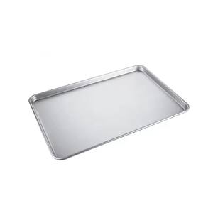 صينية خبز تجارية للمخابز مقاس 40x60 سم من الألومنيوم، صاج معدني لخبز الخبز والكيك والبسكويت - Product Image 5