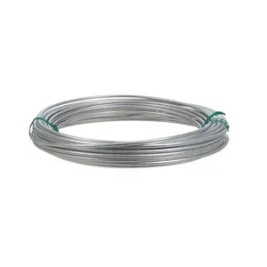 Construction Use Gi Wires 0.33 1.0mm Iron Electro Flat Tie Wire Coils Galvanized Steel Price 4mm High Tension Galvanize 1.0 Mm