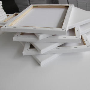 Lienzo <span class=keywords><strong>blanco</strong></span> estirado de 30 por 40cm, imprimado 100% algodón <span class=keywords><strong>para</strong></span> <span class=keywords><strong>pintar</strong></span> pintura acrílica, pintura al óleo y lienzo artístico húmedo - Product Image 3