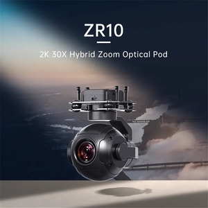 Cámara con Zoom Híbrido SIYI ZR10 2K 4MP 30X, Visión Nocturna Starlight, Ligera, Negra, 381g, Soporte para Dron, Control Remoto - Product Image 2
