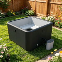 Piscine gonflable haut de gamme DWF Drop Stitch personnalisée avec sièges intégrés pour les villas de luxe des enfants, utilisation en extérieur dans les jardins