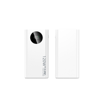 Siyah beyaz 22.5W PD Powerbank süper hızlı şarj 10000mAh taşınabilir şarj cihazı mobil telefonları tabletler yüksek Mini açık güç bankası