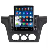 Autoradio Tesla Android 13 8+128G 2din pour Mitsubishi Outlander 2001-2005, écran partagé, GPS, BT, vidéo automobile, électronique automobile