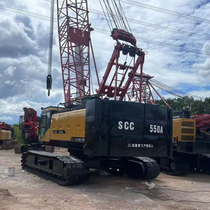 Grue sur chenilles SCC550A, moteur 160 kW, prix usine, avec moment de 2000 kN.m, excellente qualité pour les opérations de levage industrielles - Product Image 1