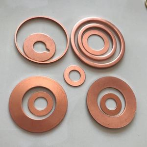 Hochwertige Messing-Unterlegscheibe mit Innengewinde, glatt, kundenspezifische Größe, Herstellerpreis - Product Image 2