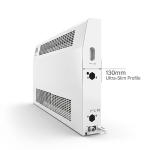 Unité de ventilation à bobine encastrée ultra-mince en acier de 130 mm, chauffage et refroidissement, 850 m³/h, sur pied, éco-responsable, CVC haute efficacité, garantie 1 an - Product Image 5