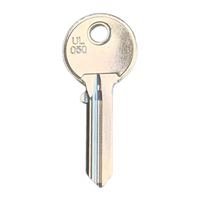 KW1 UL050 TE5 EVERISE Clés vierges de haute qualité OEM personnalisées en métal pour portes, serrures à pannets et véhicules, résistantes à l'eau, multicolores, produit phare chinois