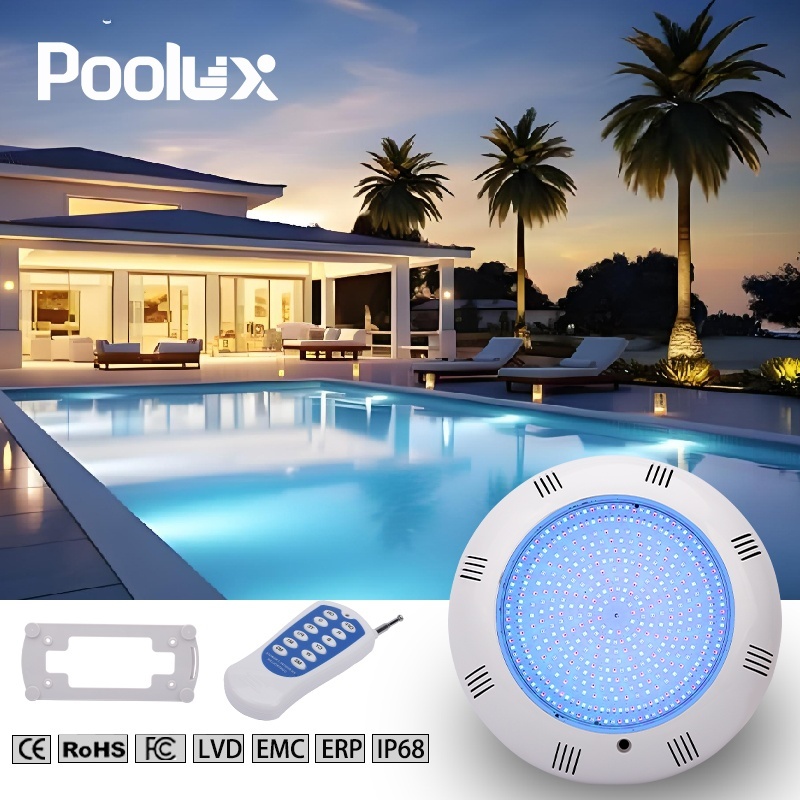 New Design IP68 AC12V 260mm PC LED Swimming Pool Light Wall Mounted Underwater Pool Light