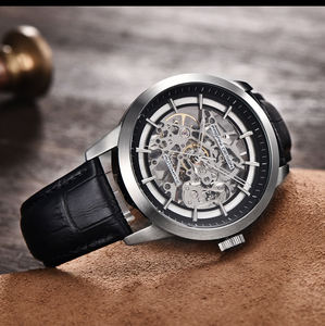 Reloj mecánico con bloqueo de velcro, 1638 - Product Image 4