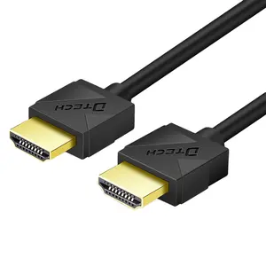 帝特新产品DVD 4k电视纯铜0.5m Mini Hdmi线缆微型displayport Hdmi到Hdmi电缆