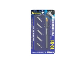 Penutup Pelindung Anti-leleh Port Tipe-C MECHANIC TC-51 untuk Mencegah Tailpiece Terpanas & Meleleh Saat Solder Ditiup