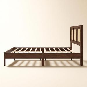 Modern Malaysia MDF Platform <b>Bed</b> With TSCA CARB P2 Queen <b>Bed</b> And Certified Low-formaldehyde <b>Bed</b> Frame <b>For</b> Bedroom - Product Image 6