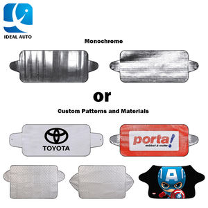 <span class=keywords><strong>Pare</strong></span>-soleil pliable personnalisé pour <span class=keywords><strong>pare</strong></span>-<span class=keywords><strong>brise</strong></span> de voiture, imperméable, <span class=keywords><strong>antigel</strong></span>, protection solaire, en coton composite pliable, <span class=keywords><strong>couverture</strong></span> anti-neige - Product Image 3