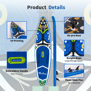 Planche de surf gonflable SUP <span class=keywords><strong>Funwater</strong></span> pour le dropshipping en gros en UE, fournie directement par l'usine - Product Image 4