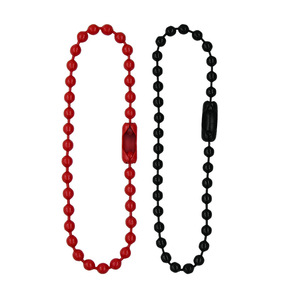 Colorful Beaded Chains 10-12cm Painted Metal Round Chain For DIY Clothing <b>Accessories</b> Custom Made Garment Beads - Product Image 3
