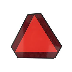 مجموعة مثلثات الطريق عاكس السلامة المرورية مثلث علامات السلامة المرورية علامات التحذير المرورية - Product Image 1
