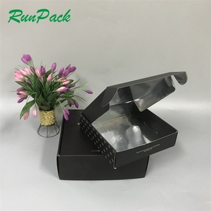 Cajas de cartón con logotipo personalizado, papel de aluminio impreso corrugado, aislante térmico, para <span class=keywords><strong>pizza</strong></span>, venta al por mayor - Product Image 1
