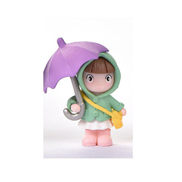 No. 2 Green Girl/Umbrella Girl