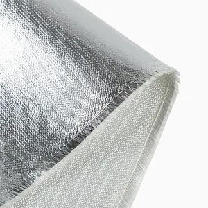 Barreira radiante de alumínio para revestimentos compostos de alumínio em spray térmico, fibra de vidro de alumínio