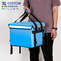 Sac isotherme personnalisable pour la distribution, boîte de livraison commerciale, réfrigération thermique, épaissi, imperméable