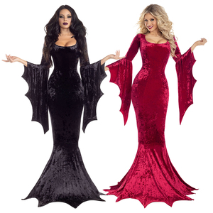 Robe de <span class=keywords><strong>sorcière</strong></span>, de fantôme ou de mariée pour <span class=keywords><strong>femme</strong></span>, taille S-XL, pour <span class=keywords><strong>Halloween</strong></span>, bal costumé, <span class=keywords><strong>maquillage</strong></span> de vampire, performance - Product Image 1