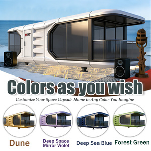 Casa <span class=keywords><strong>Capsula</strong></span> Ecologica per Esterni, Pod di Lusso, Camera d'Albergo Prefabbricata, Cabina Prefabbricata, Casa Mobile Container - Product Image 3