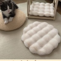Selbstwärmende Nicht-Wasserdichte Haustiermatte Wärmeisolierung Weiche Plüschdecke Leichtgewichtig für Katzen Hunde Kaninchen Winterkomfort
