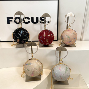 ZPB2862 Sacs à Main Femme en PU Tendance 2025 Pochettes et Sacs <span class=keywords><strong>Bandoulière</strong></span> de Haute Qualité avec Design Plumes Pailletées - Product Image 1
