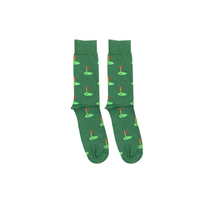 Chaussettes de golf pour hommes design personnalisé en usine OEM Chaussettes de golf à manches longues en coton et élasthanne pour club de golf de l'équipe Cadeau sportif chaussette IVA-C-G-127