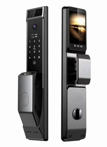 VIMA S914MAX Aluminum <b>Smart</b> <b>Camera</b> Lock Cloud Tuya App Remote Control Password Fingerprint Card Digital Door Lock - Product Image 2