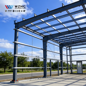 Almacén/Oficina Industrial de Acero Galvanizado en Caliente con Estructura Metálica para Centro Logístico, Vida Útil de 50 Años, Rentable, OEM Personalizado - Product Image 1