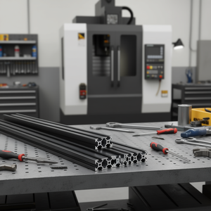 Rail linéaire en aluminium anodisé 2040, 39,4 pouces (1000 mm), rail à rainure en T de qualité supérieure pour machines-outils - Product Image 2