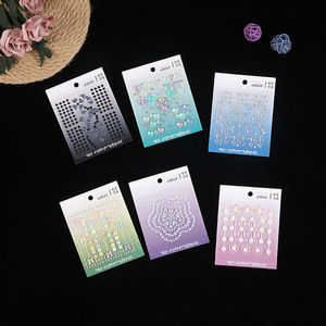 Accesorios para Máquina de Tatuajes Portátil ZHONGLI, Pegatinas de Tatuajes de Perlas y Piedras, Maquillaje <span class=keywords><strong>Temporal</strong></span>, Joyas Faciales Acrílicas Coloridas - Product Image 3