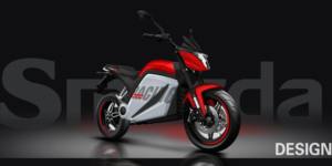 Scooter électrique k1 4x4 bleu à roues larges italie yonos scooter à batterie moto électrique chasseur m1 siège adultes mober s10 - Product Image 3