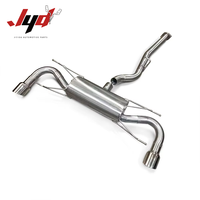 JYD Catback compatible avec Mazda RX-8 1. Modification d'échappement haute performance 3 2004-2011 pour des performances de course parfaites