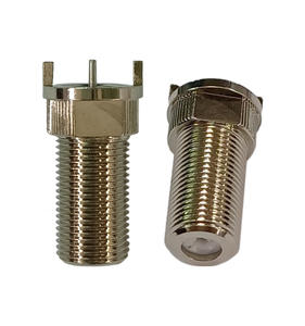 Tcc cáp <span class=keywords><strong>TV</strong></span> Connector-F713G Brass nickel-mạ 75 hệ thống 0-3000Mhz Dải tần số - Product Image 3