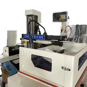 DK7750 Cnc проволочная резка Edm, высокоскоростная резная машина для резки проволоки Edm