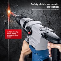Marteau perforateur électrique double usage Dongcheng Z1C-FF03-28SH, moteur en cuivre 220V 1100W, 5000BPM, perçage max. 28mm, bricolage