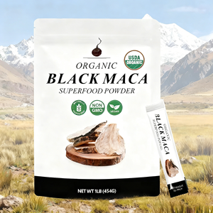 Экстракт корня черной маки OLLI, натуральный порошок, растительная добавка для укрепления иммунитета, сертифицирован ХАЛЯЛЬ, не рекомендуется беременным женщинам. - Product Image 1