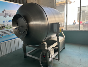 Machine à tumbler sous vide automatique de petite taille 100L en acier inoxydable, équipement de marinade et de tendreissage de la viande pour usage commercial/industriel - Product Image 6